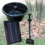 Solar Pebble Pond Kit 300